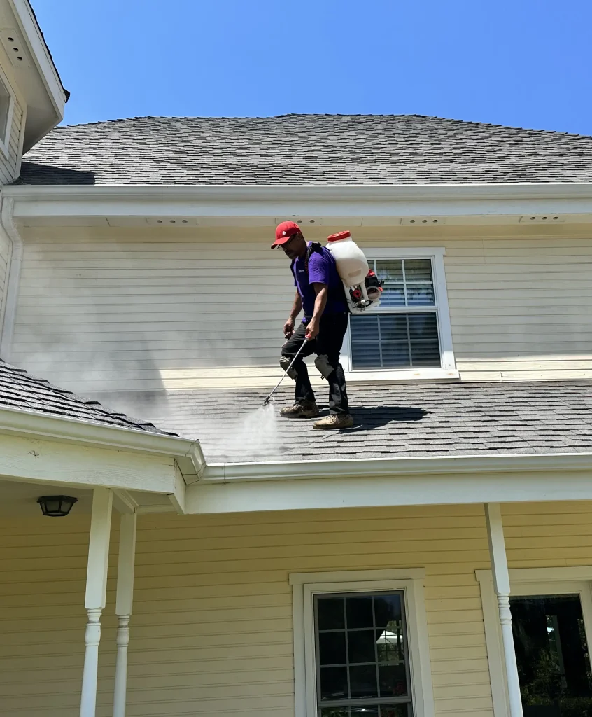 SoCal GoNano spraying a home in Redlands, CA